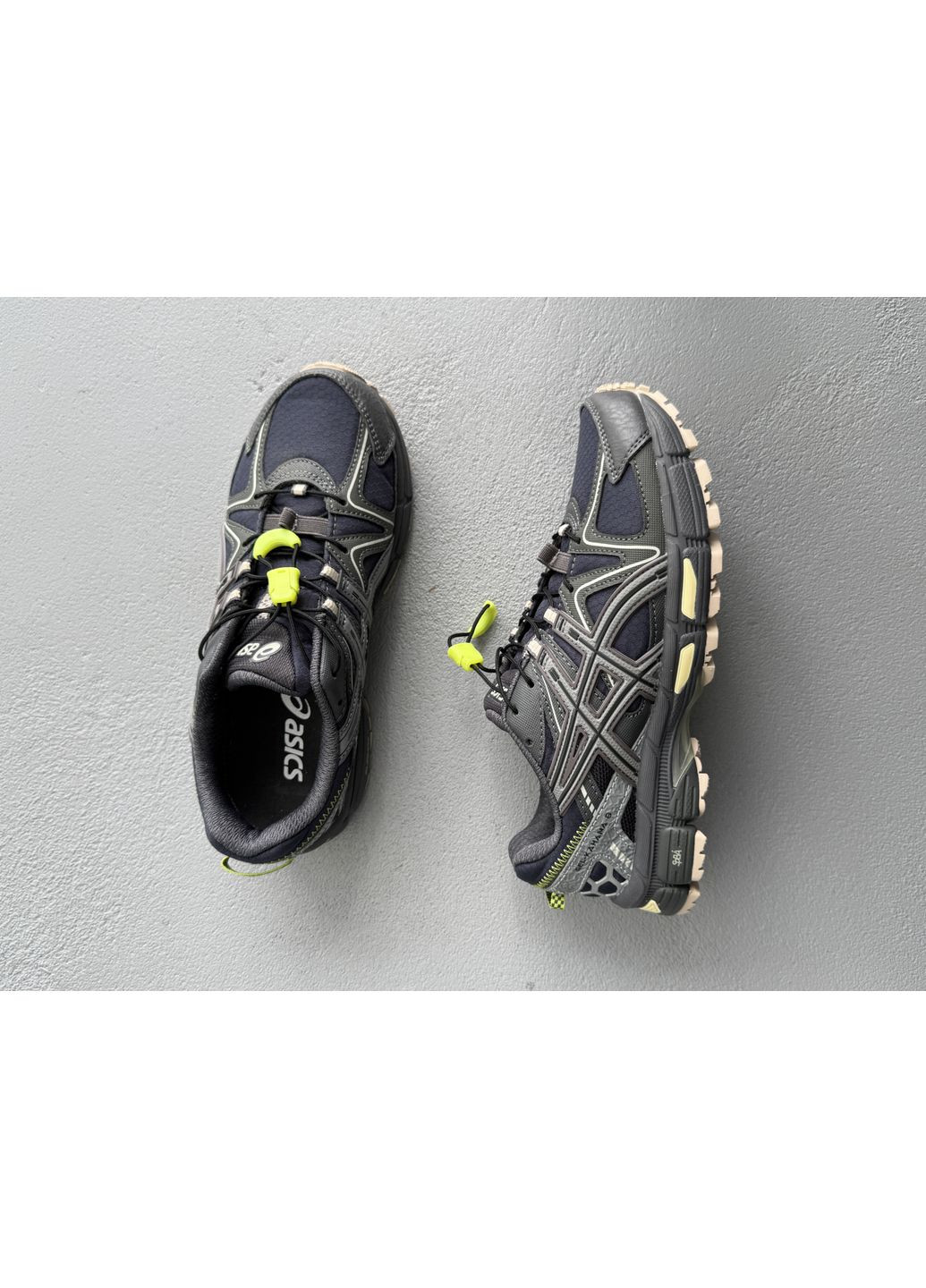 КРОСІВКИ ЖІНОЧІ ASICS GEL-KAHANA 8 BLACK / GREY / GREEN GORE-TEX АСІКС ГЕЛЬ КАХАНО No Brand сірі демісезони (368867805)