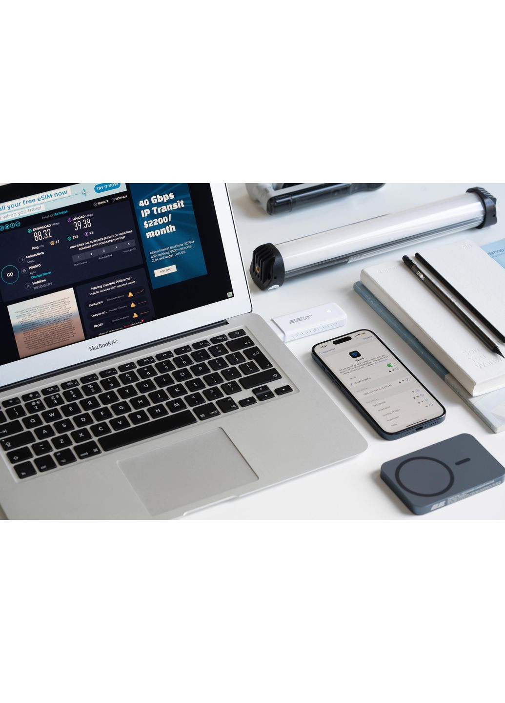 Мобильный маршрутизатор PowerLink (MiFi1 2024) LTE, Wi-Fi4, 1xUSB, 1xCRC9 белый 2E (316531499)