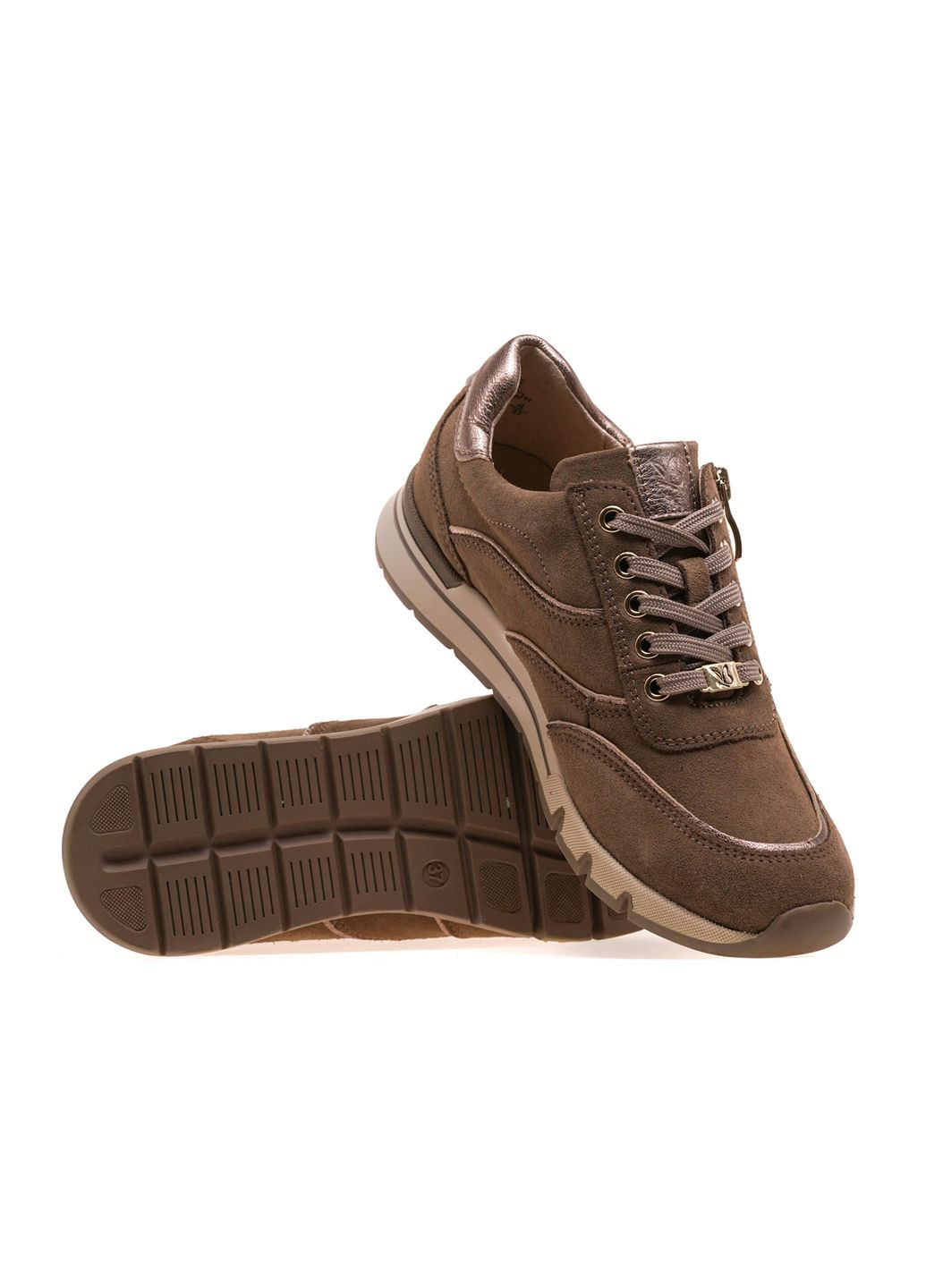 Кроссовки 9-252-43/345 37 Caprice бежевые демисезоны (299844395)