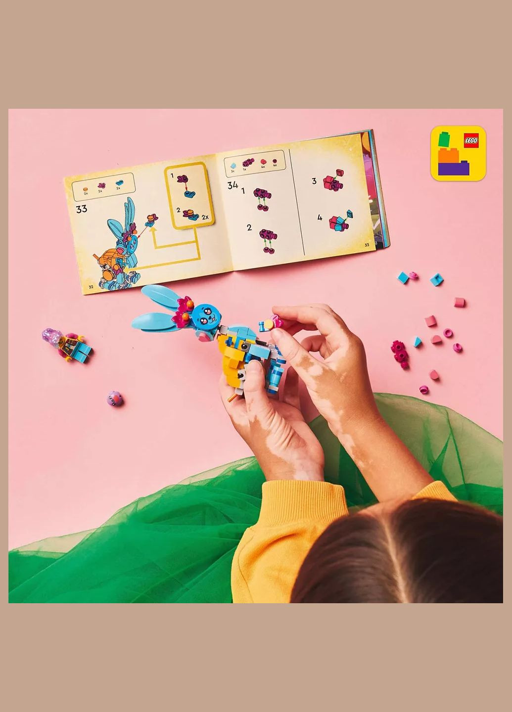 Конструктор Dreamzzz Творчі тваринні пригоди Бунчу (71488) Lego (333252245)