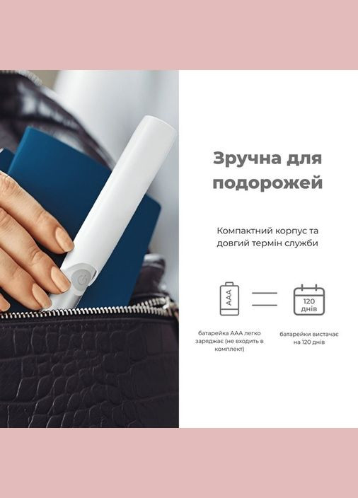 Звуковая зубная щетка Medica+ ProBrush 7.0 Compact Silver гарантия 1 год Medica+ (306632951)