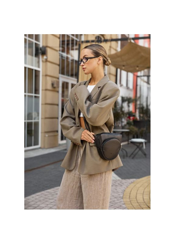 Жіноча сумка кроссбоді Sofi чорна Sambag (358888075)