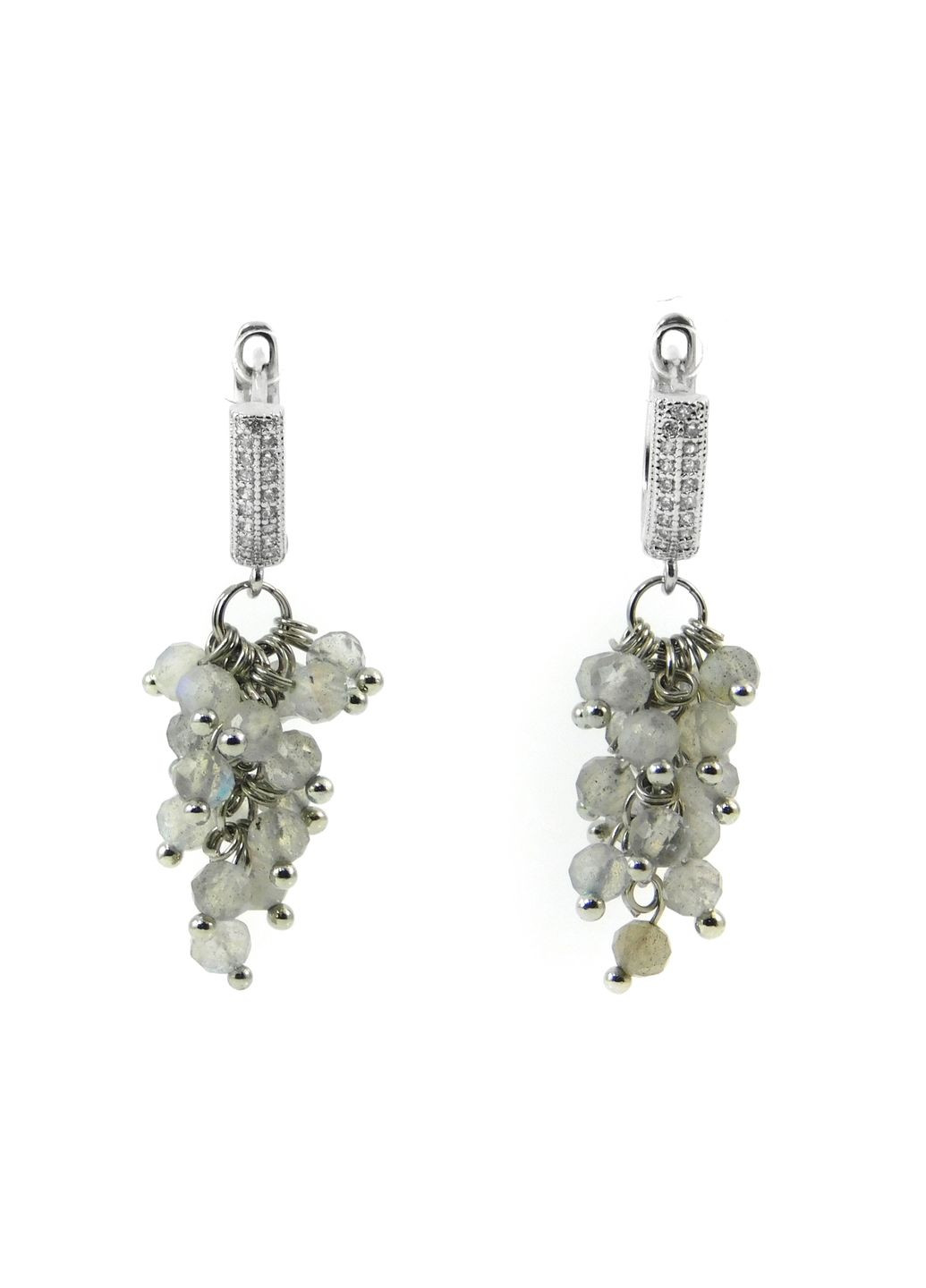 Сережки "Грона" Лабрадор грань Fursa fashion (315590676)