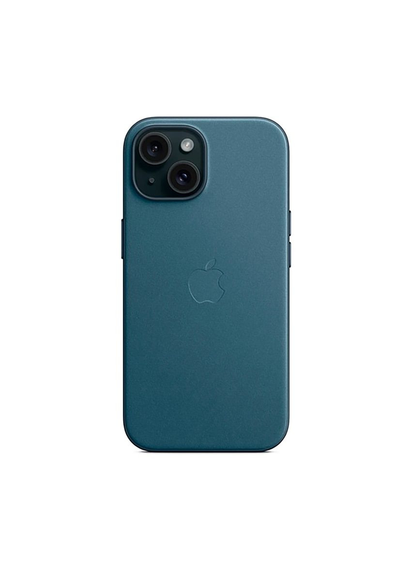 Чехол FineWoven Case с MagSafe Original для Apple iPhone 15 Plus (OEM) - Pacific Blue (ARM71980) PTR No Brand (327884179)