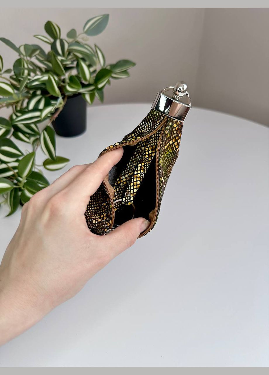 Ключниця шкіряна для звичайних ключів на блискавці з кільцем VI&VA (294983650)