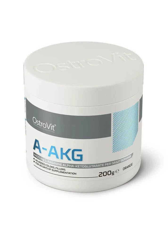 A-AKG (аргінін альфа-кетоглутарат) 200 г Апельсин Ostrovit (375455370)