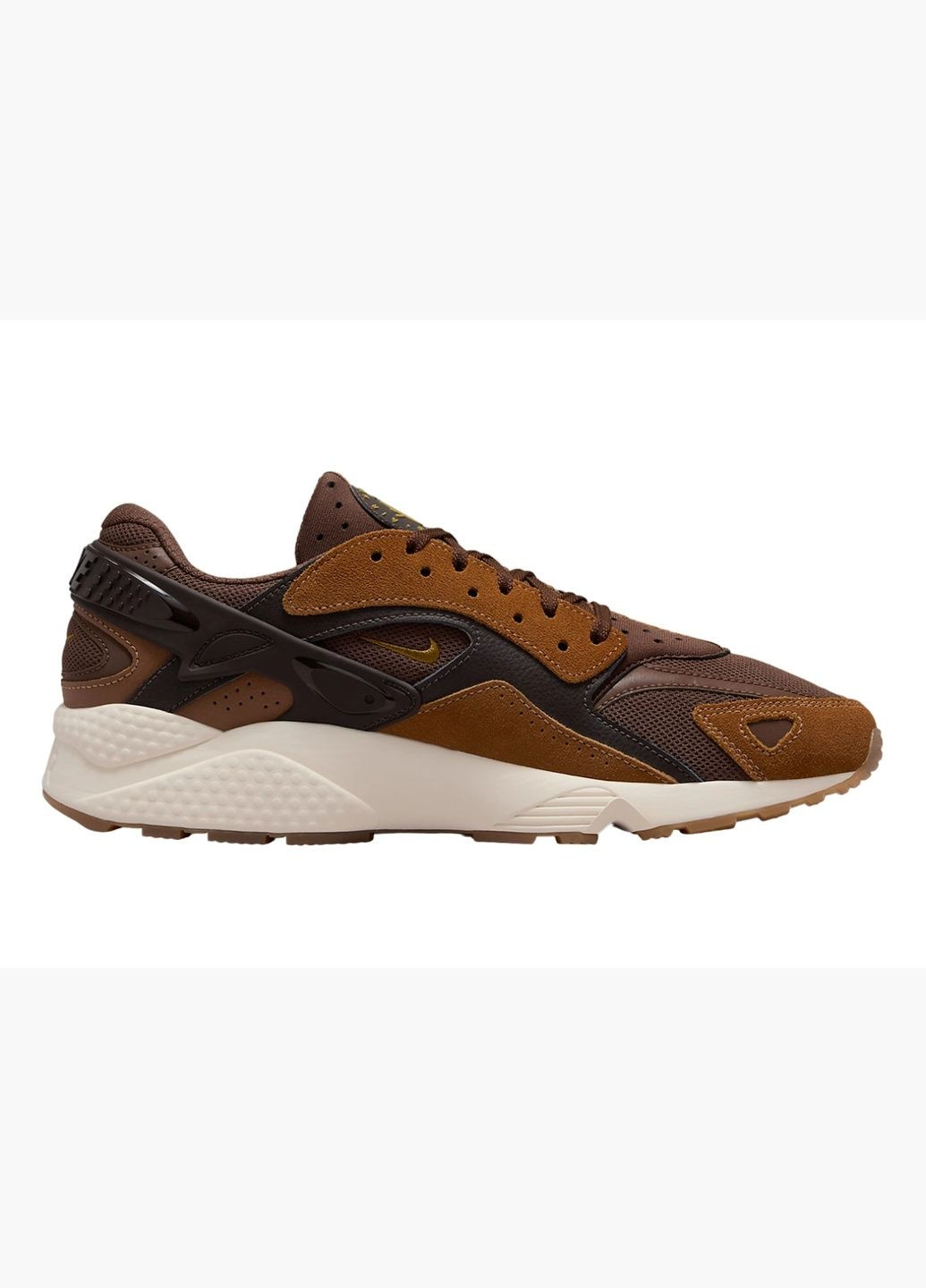 Коричневі кросівки чоловічі air huarache runner brown dz3306-201 Nike