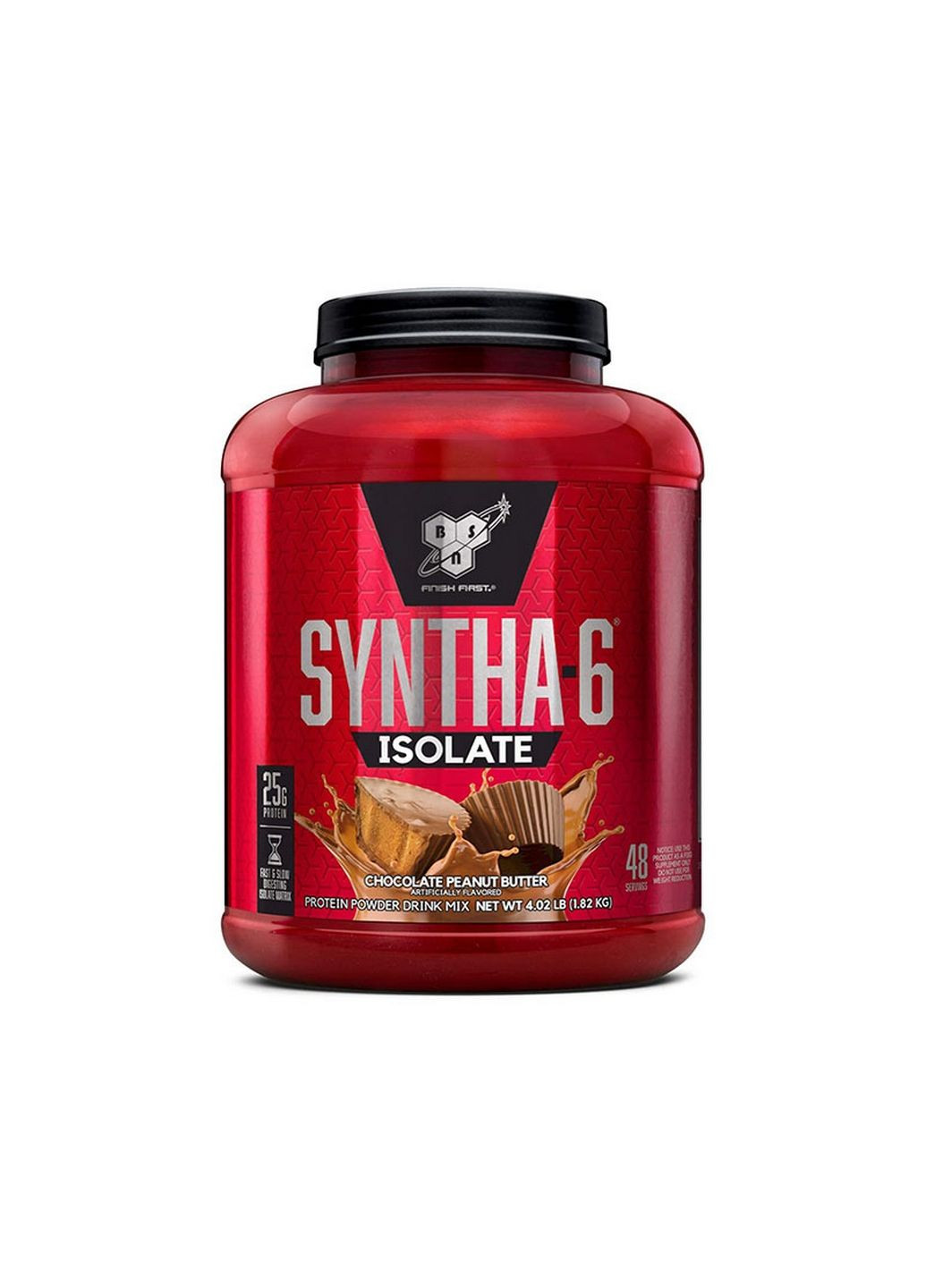 Протеїн Syntha-6 Isolate, 1.8 кг Шоколад-арахіс BSN (295899144)