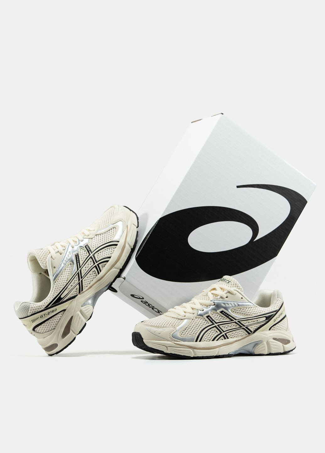 Кросівки жіночі Asics GT-2160 Beige | Асікс ГT-2160 бежеві No Brand бежеві демісезони (335099952)