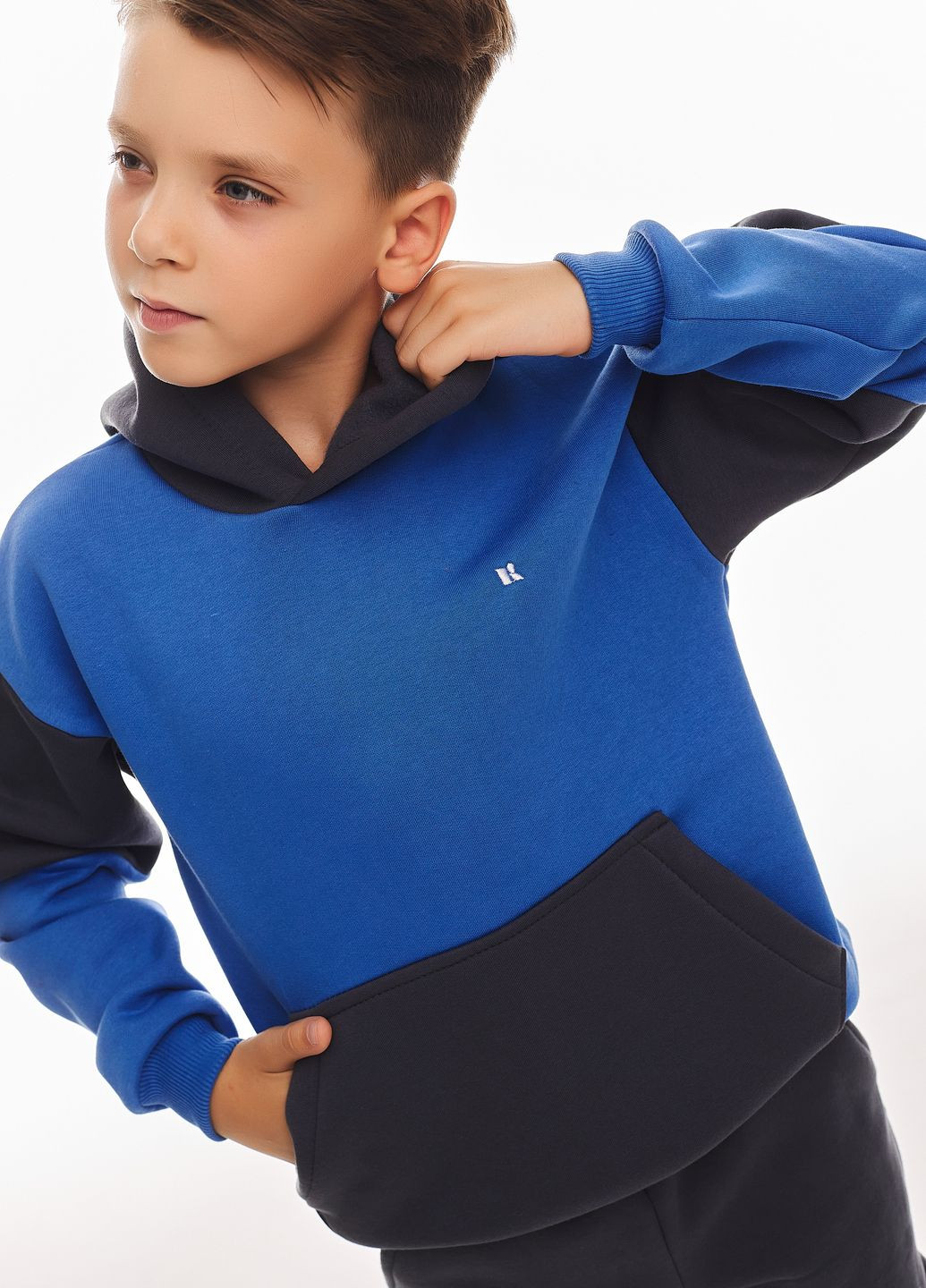 Детский спортивный утепленный костюм на флисе для мальчика Kindamor Active Heat 2024-2025 (302663618)