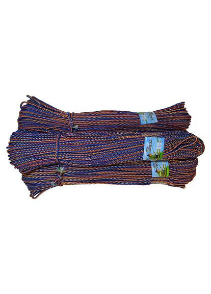 Шнур рибальський кольоровий (100м) 6мм No Brand (309197636)