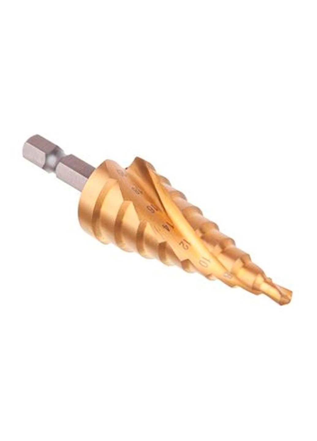 Сверло ступенчатое для металла 4-20 мм спиральное HEX (SD-5837) Intertool (389167018)