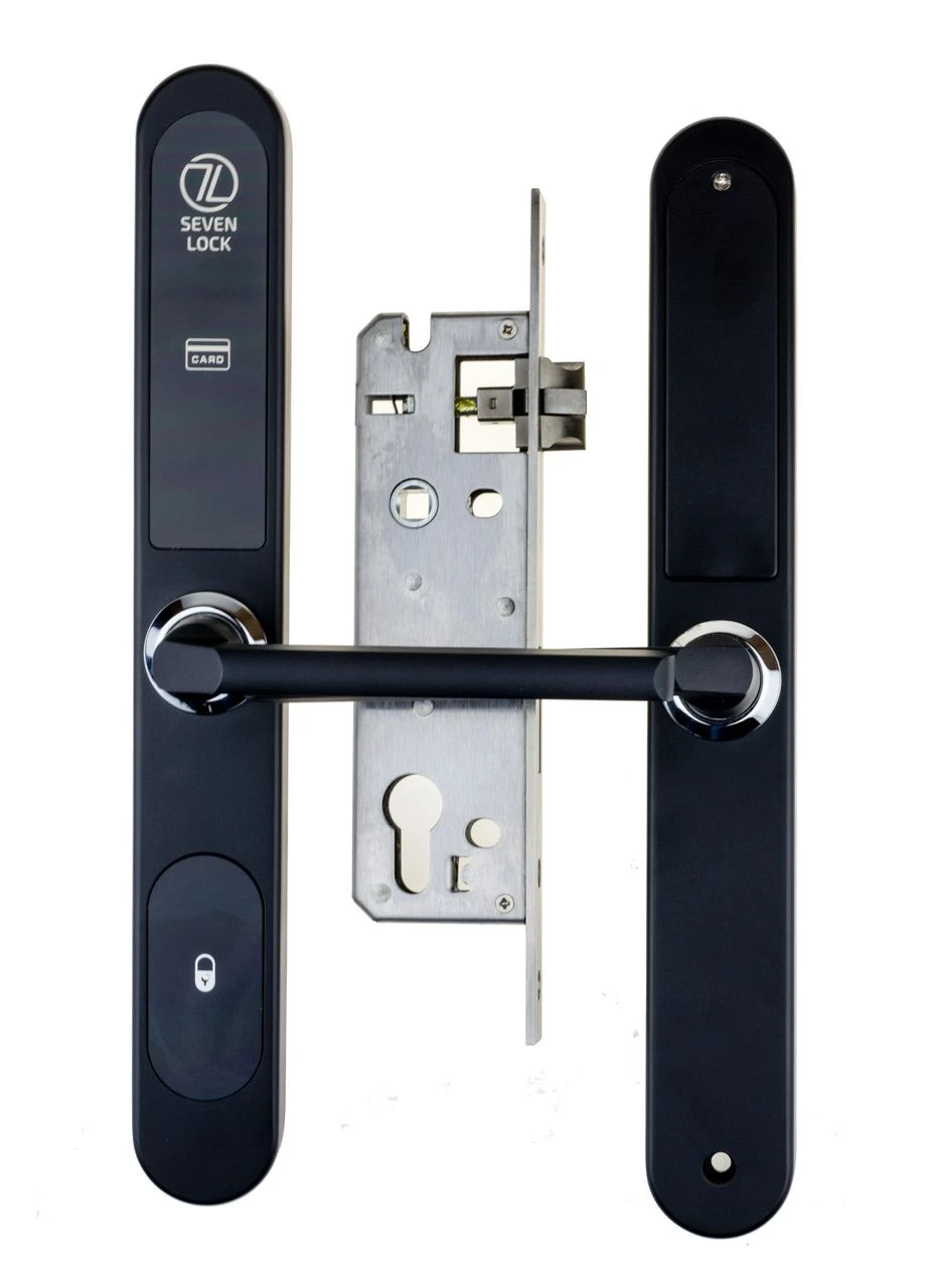 Электронный замок RFID SL7737S black ID EM SEVEN Lock (315343901)