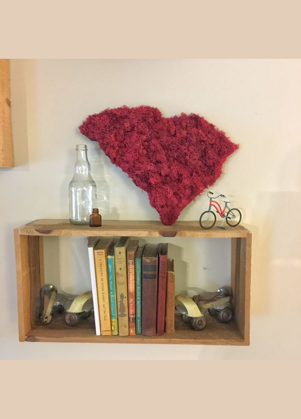 Стабілізований мох ягель Цикламен 3 кг Nordic moss (276401059)