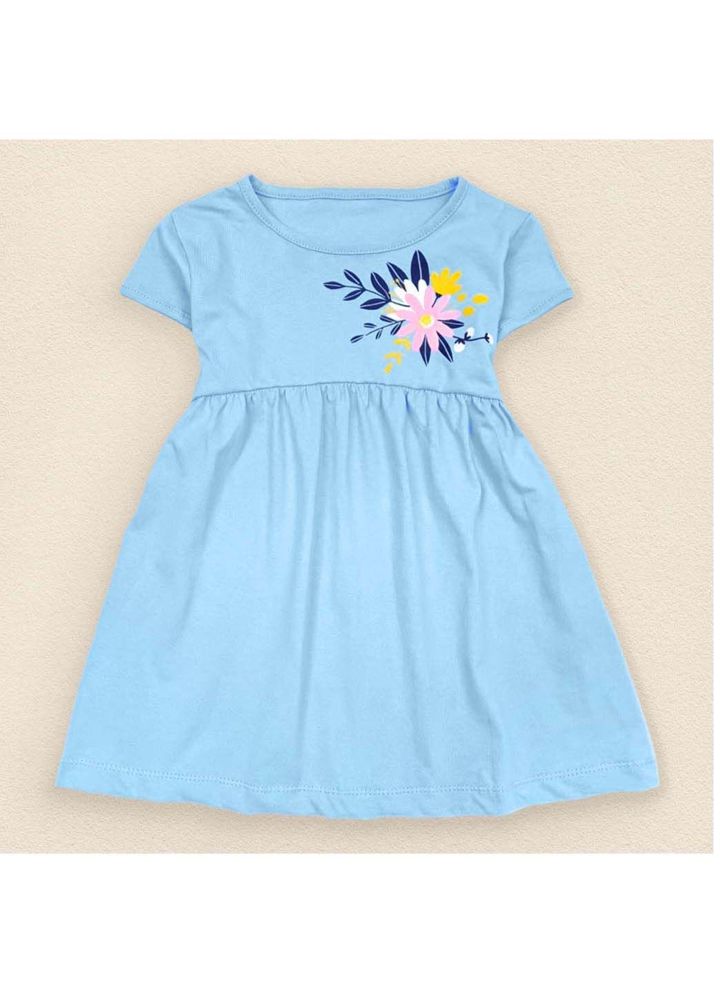 Голубое платье для девочки dexter's (322400772)