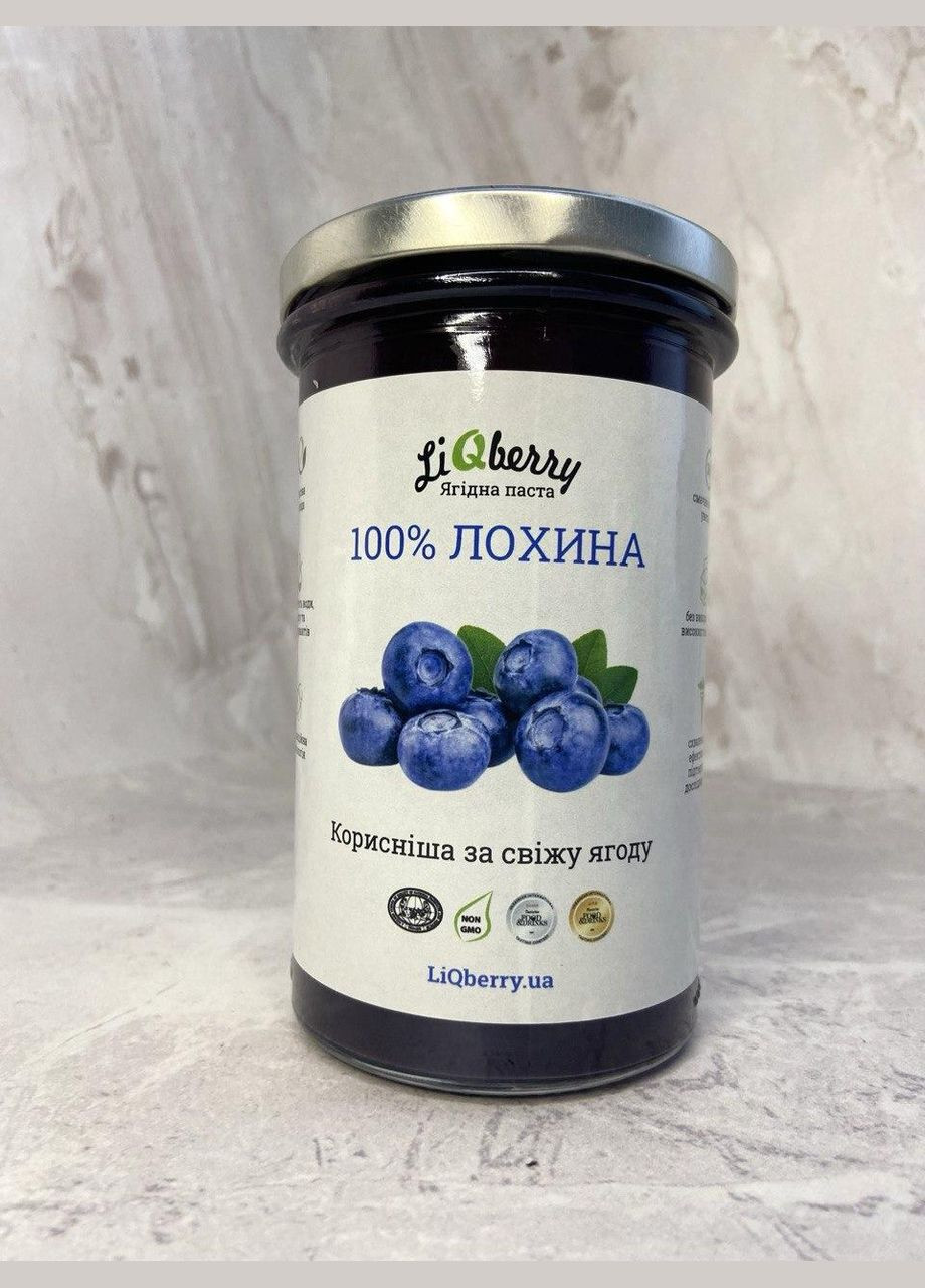 Паста LiQberry Лікберрі) Лохина, 500г No Brand (323169098)