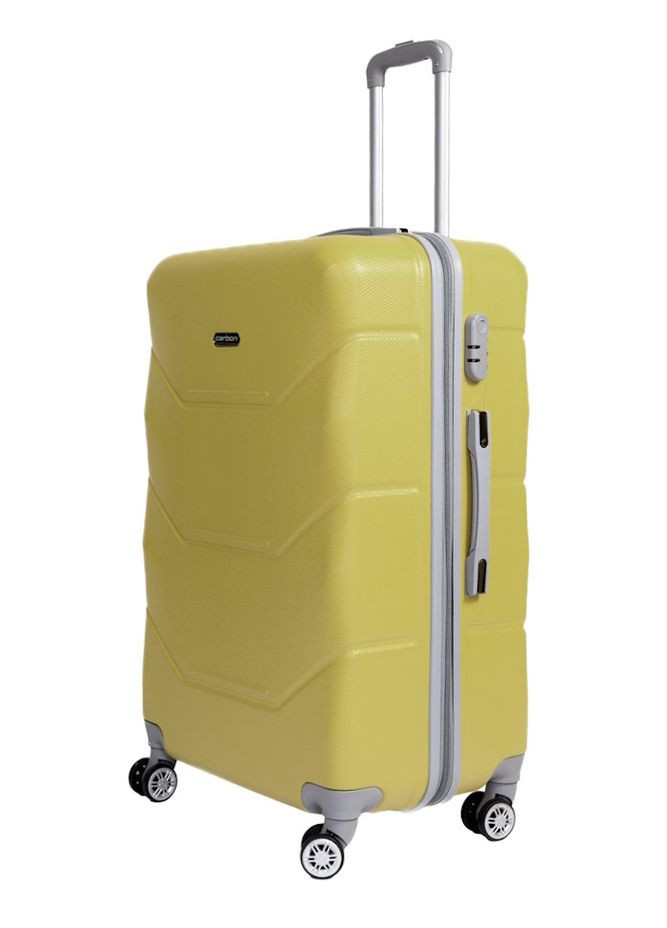Чемодан 147A цвет оливковый размер средний M Carbon (317223228)