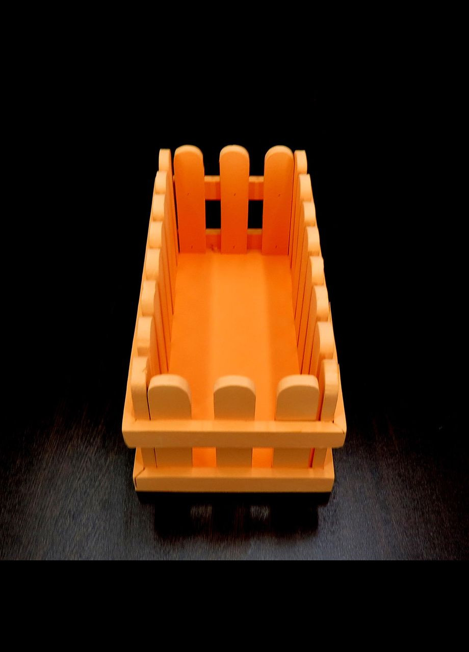 Кашпо из дерева Василёк 16х31 грейпфрут (КАШ-16310254) No Brand (328450523)