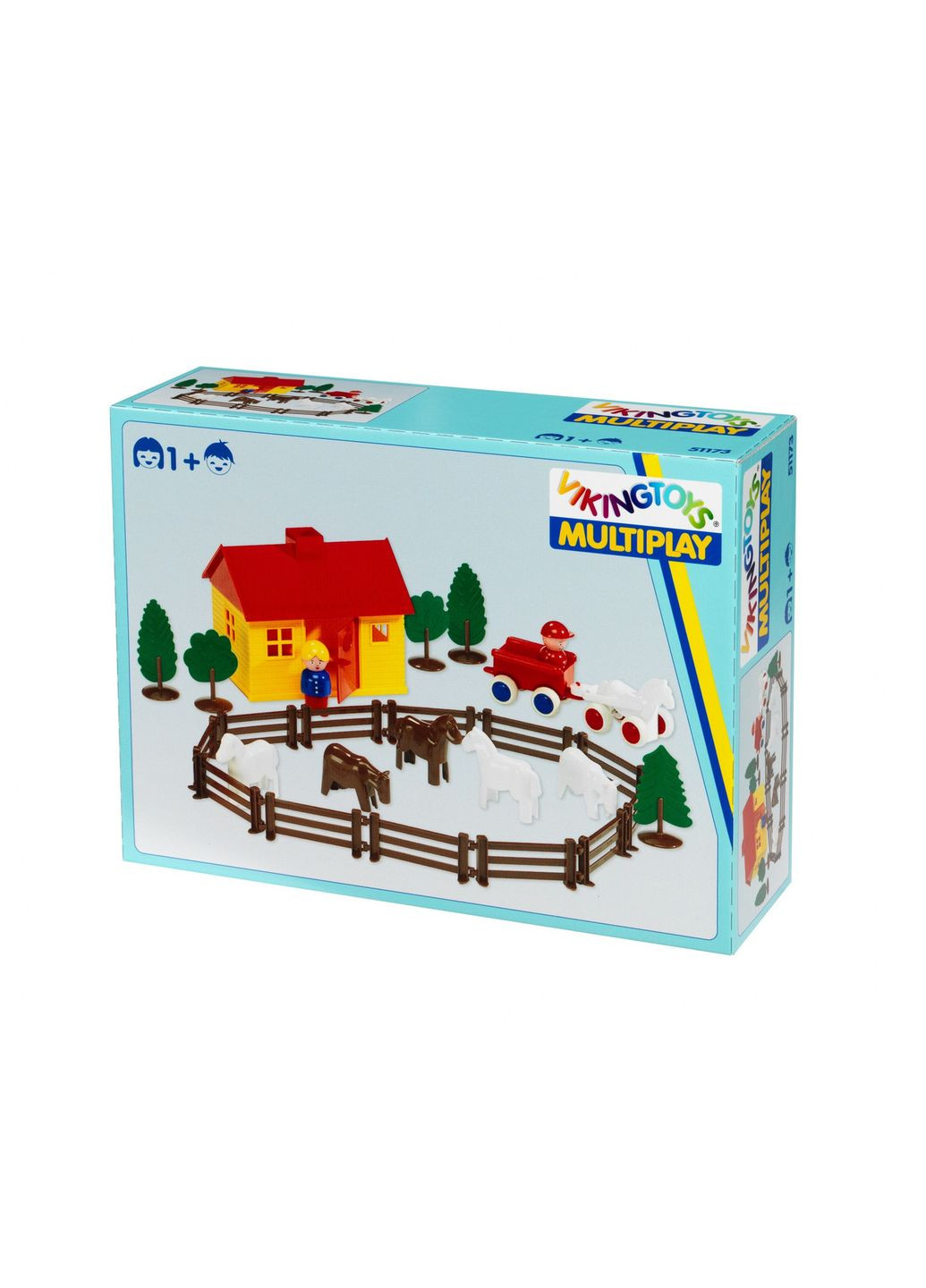 Ігровий набір VIKINGTOYS Ферма 51172 Viking Toys (308389644)
