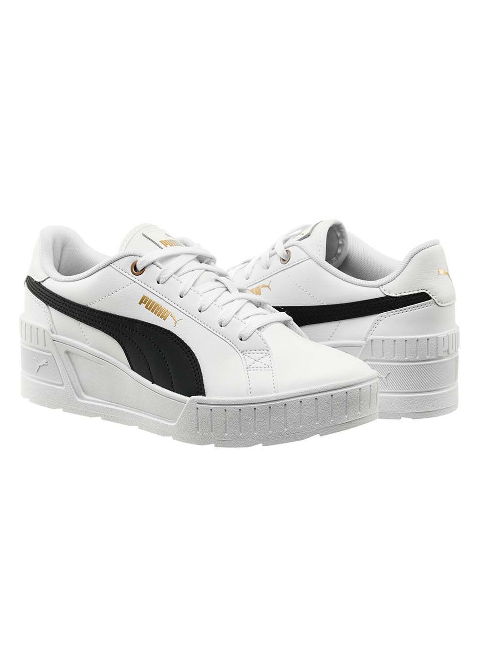 Жіночі Кросівки Karmen Wedge Білий Puma білі демісезони (367587173)