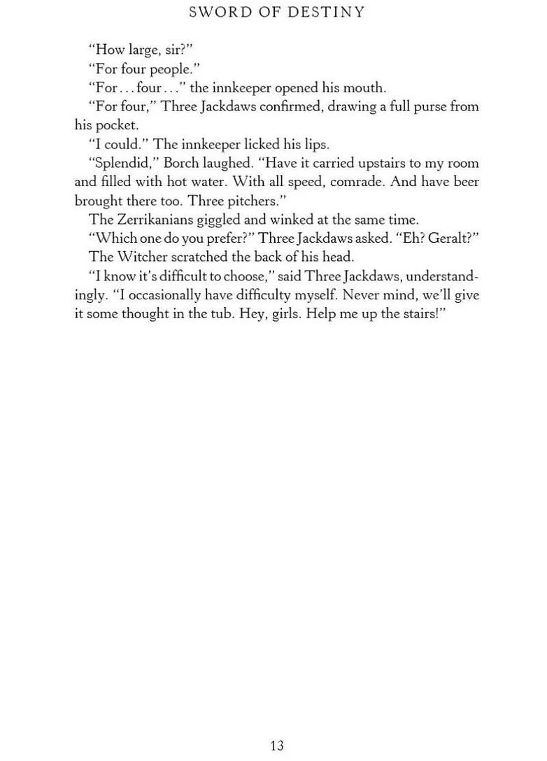 The Witcher. Sword of Destiny Gollancz (393164540)