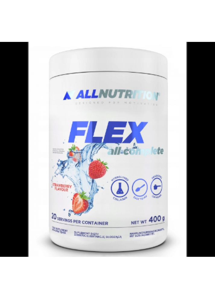 Порошок для суглобів Flex ALL Complex V2 400 г апельсин хондропротектор Allnutrition (367956303)