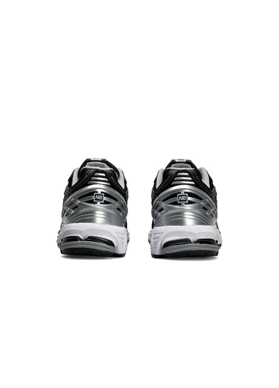 Черные демисезонные кроссовки мужские new balance black silver white No Brand 1906R