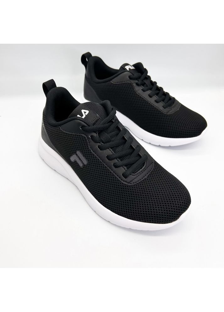 Чорні кросівки (р) текстиль 0-2-2-ffm-0077-fila No Brand