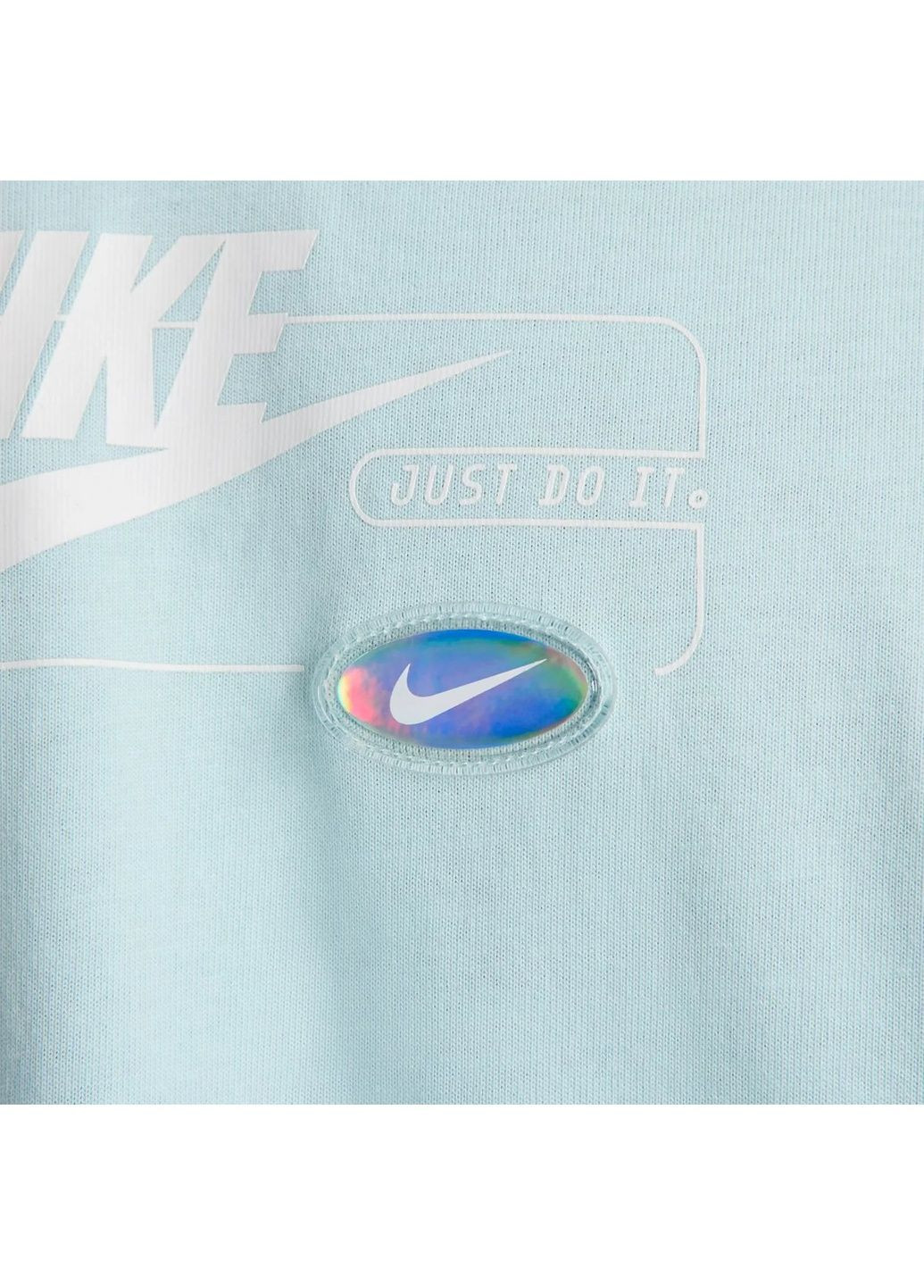 Блакитна футболка чоловіча m nsw tee m90 oc graphic pk4 light blue Nike