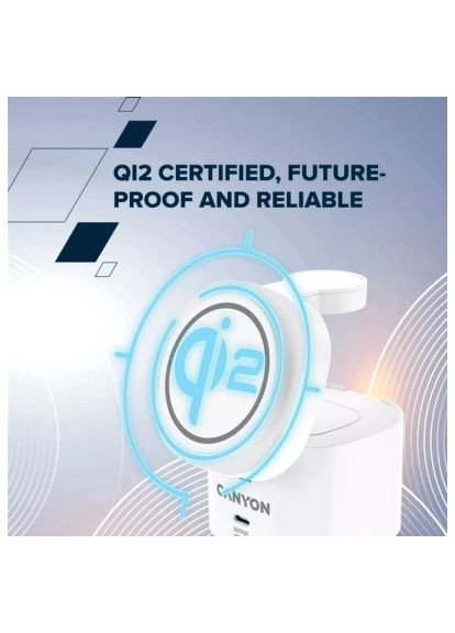 Зарядний пристрій 4-in-1 wireless charging stand 30W + charger 65W + cable 1.0m white (CNS-WCS405W) Canyon 4-in-1 wireless charging stand 30W + charger 65W + (370014440)