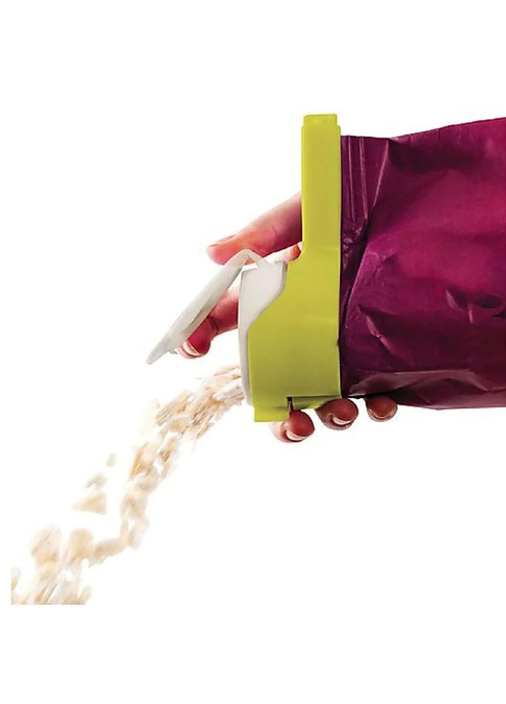 Універсальна кліпса-дозатор затискач для пакетів SpiderJuice Seal (2 шт. у наборі) Kitchen Master (361079629)