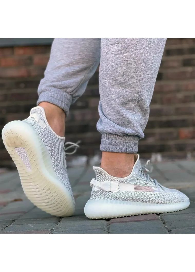 Белые демисезонные демисезонные мужские кроссовки (st8896-1) Stilli