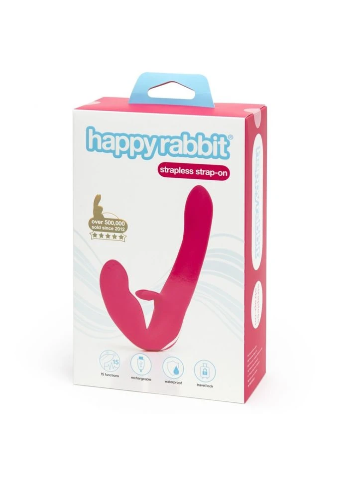Страпон безременевий з вібрацією HAPPY RABBIT Lovehoney (383074971)