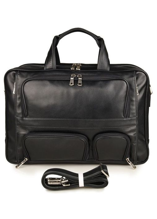 Сумка мужская через плечо кожаная 14379 Черный Vintage (302008933)