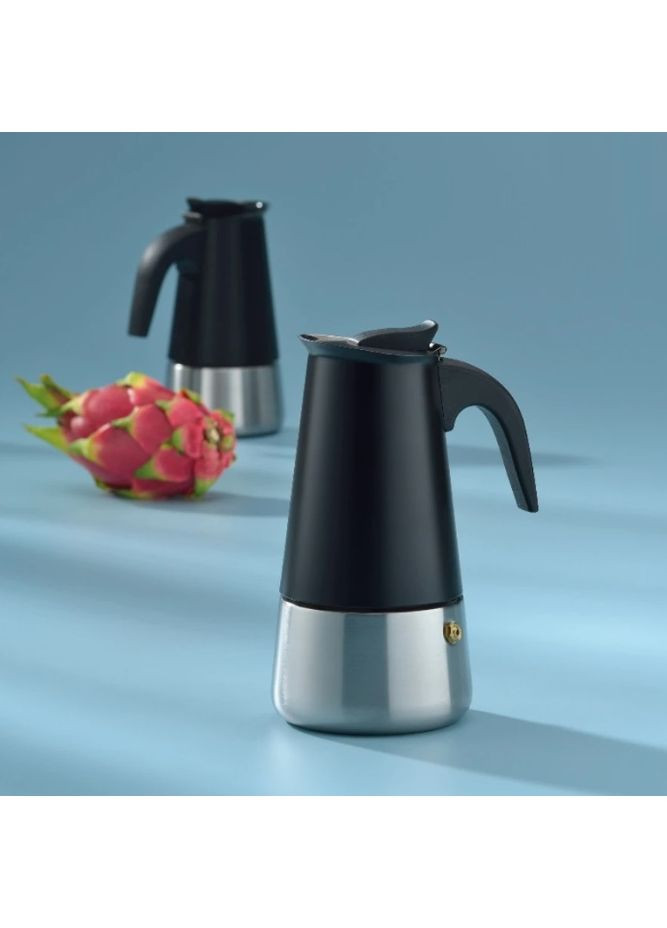 Гейзерная кофеварка Ferrara 10898 6 чашек 300 мл черная Kela (361398562)