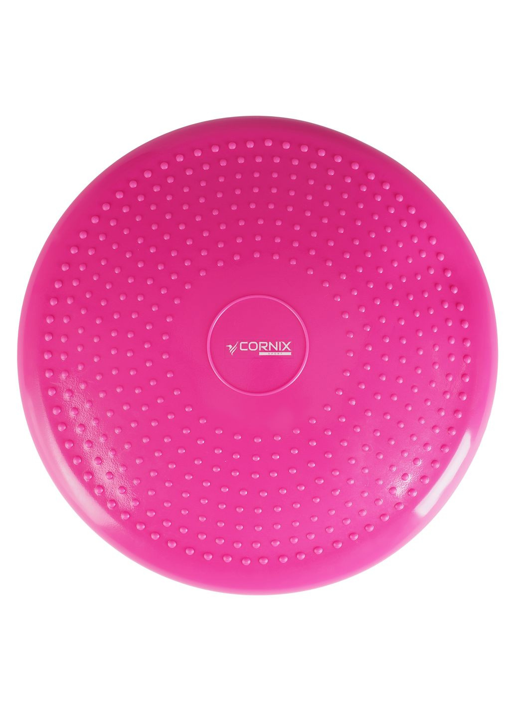 Балансувальна подушка-диск 33 см (сенсомоторна) масажна XR-0055 Pink Cornix (324019135)