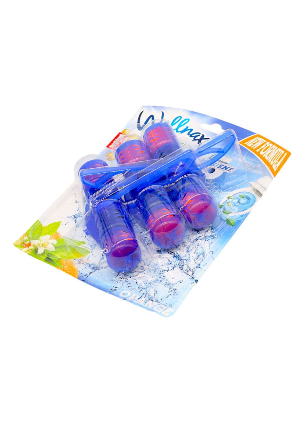 Mega Туалетный блок Цветущий Апельсин 3*50 г Wellnax (308352064)