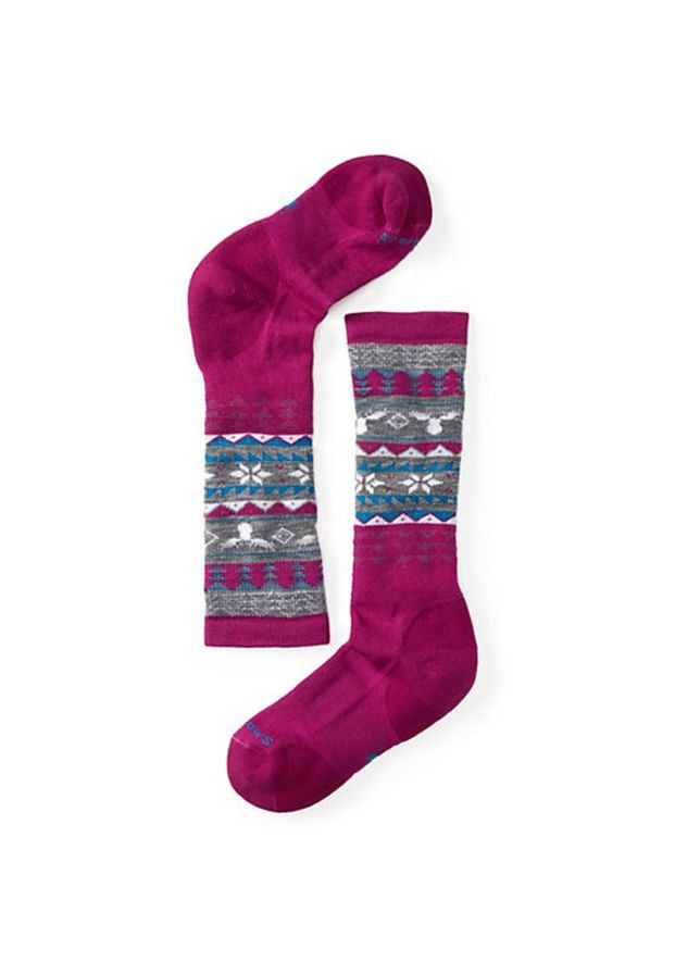 Термоноски Girls' Wintersport Fairisle Moose Socks Smartwool (282699559)