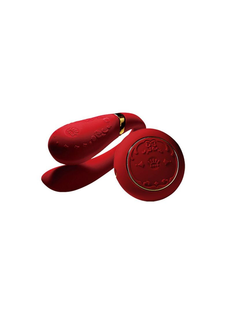 Смартвібратор для пар Zalo Fanfan set Bright Red, пульт ДК No Brand (366878703)