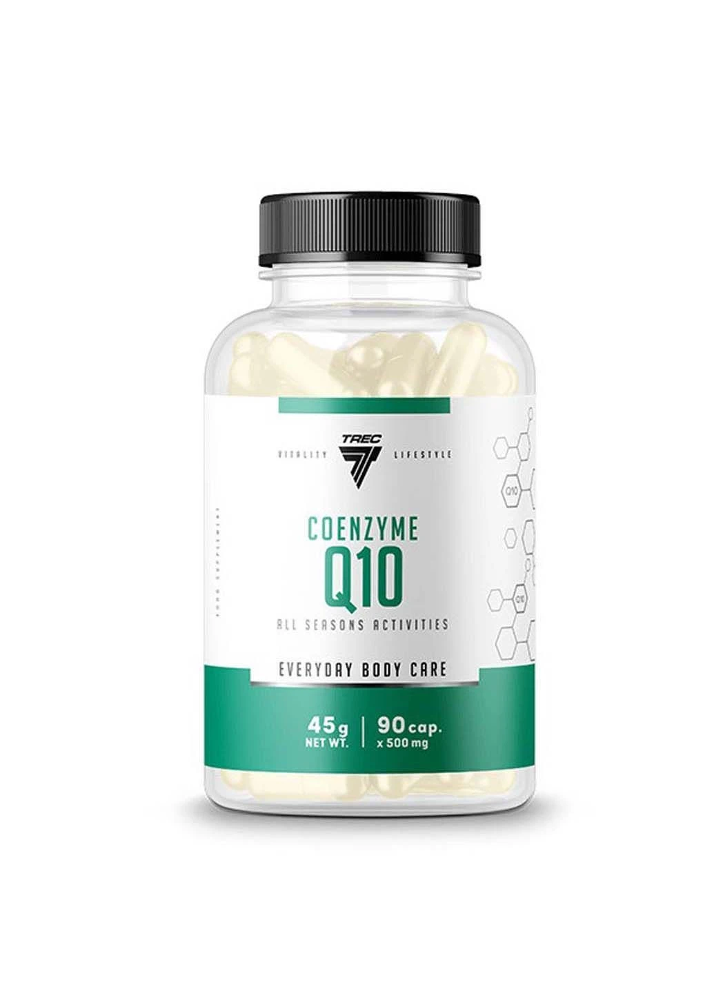 Коензим для спорту Coenzyme Q10 90 Caps Trec Nutrition (301770433)