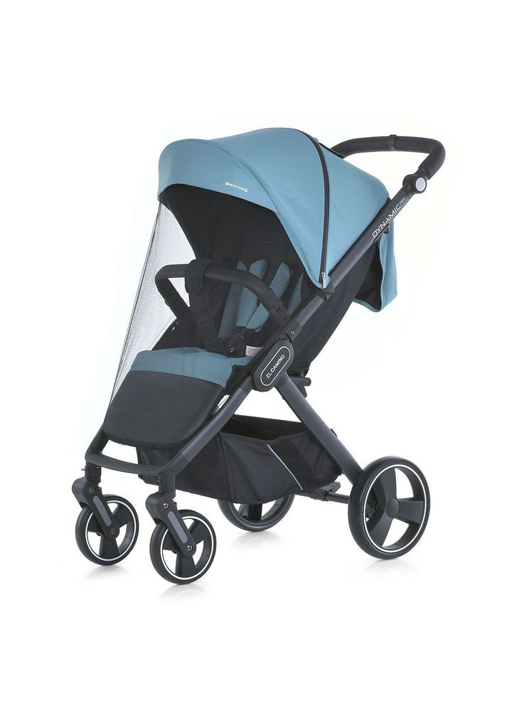 Детская коляска DYNAMIC PRO Arctic прогулочная с чехлом дождевиком и москитной сеткой Мятная (ME 1053-3) El Camino (334338192)
