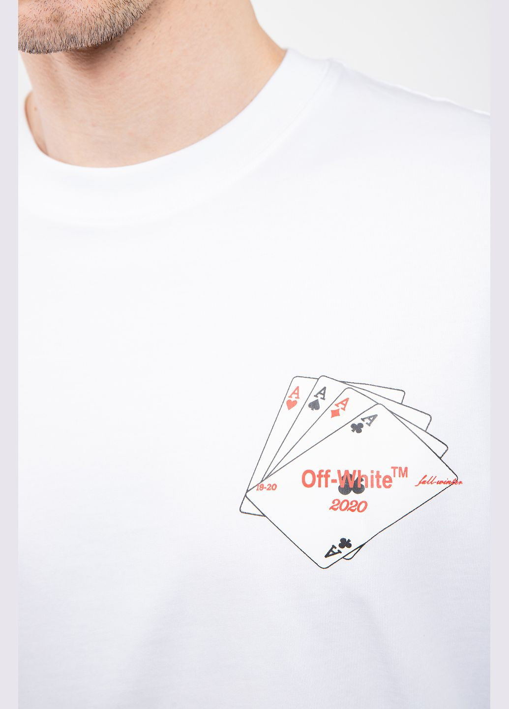 Белая футболка Off White