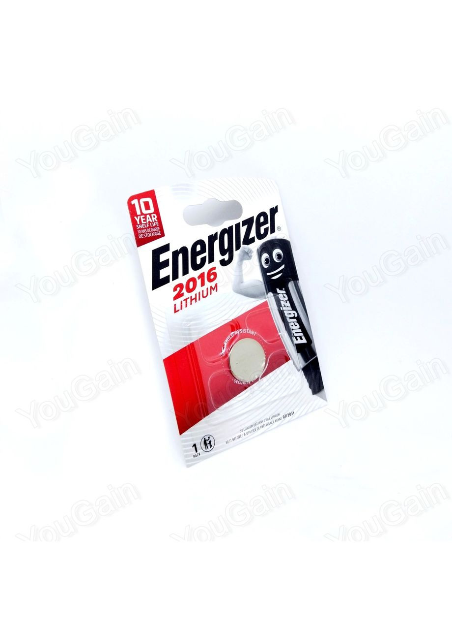 Батарея литиевая CR2016. Индивидуальная упаковка Energizer (361068434)