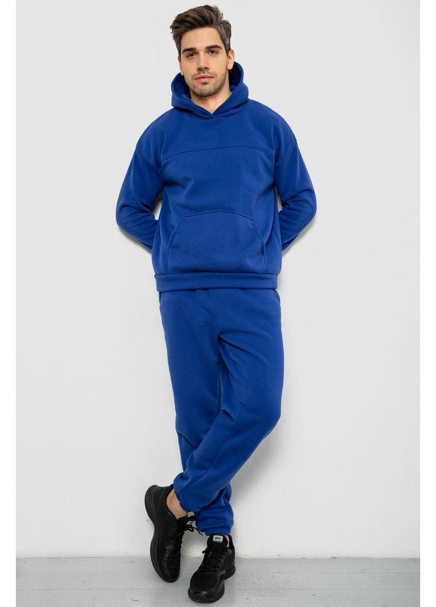 Спортивний костюм чоловічий на флісі, колір електрик, 238R029 No Brand (365622833)
