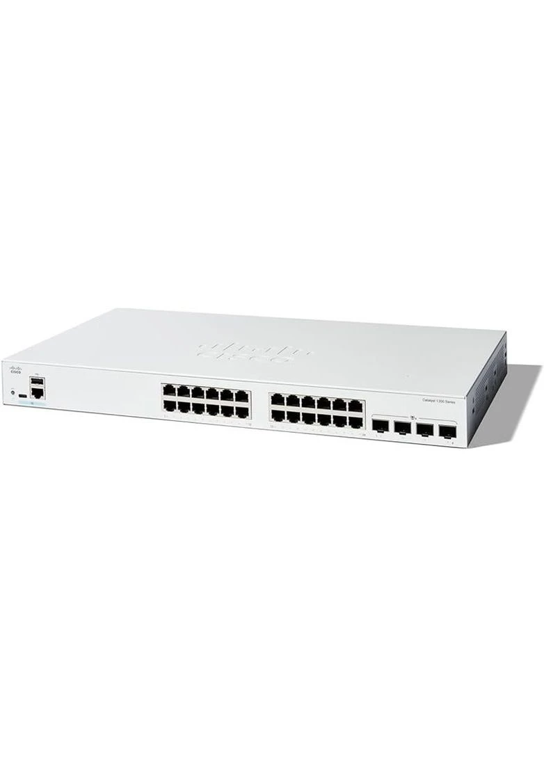 Коммутатор Catalyst 1300 24xGE, PoE, 4x10G SFP+ Cisco (385660710)