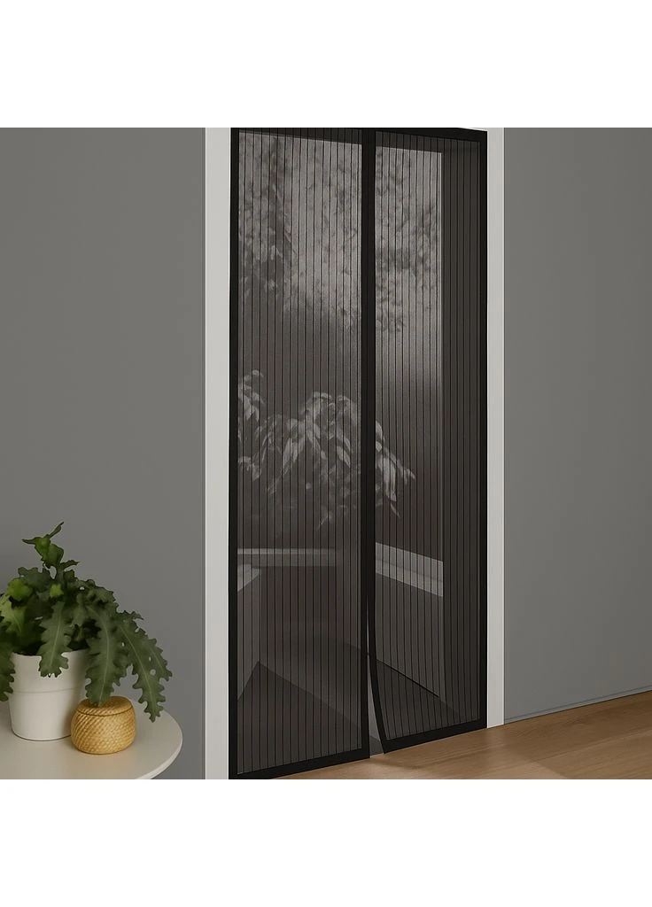 Москитная сетка 100×220 см черная на магнитах Феникс Польша Feniks (393746242)