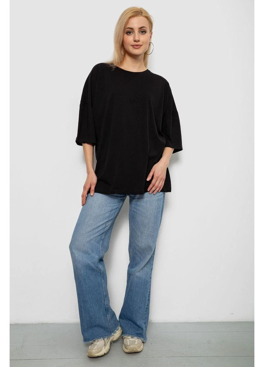 Футболка жіноча однотонна,, 244R2023 No Brand - (383047504)