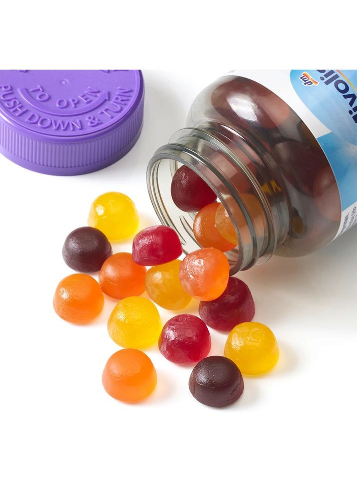 Мультивітамінний жувальний комплекс, 60 шт, від DM (Німеччина) Mivolis (363053086)