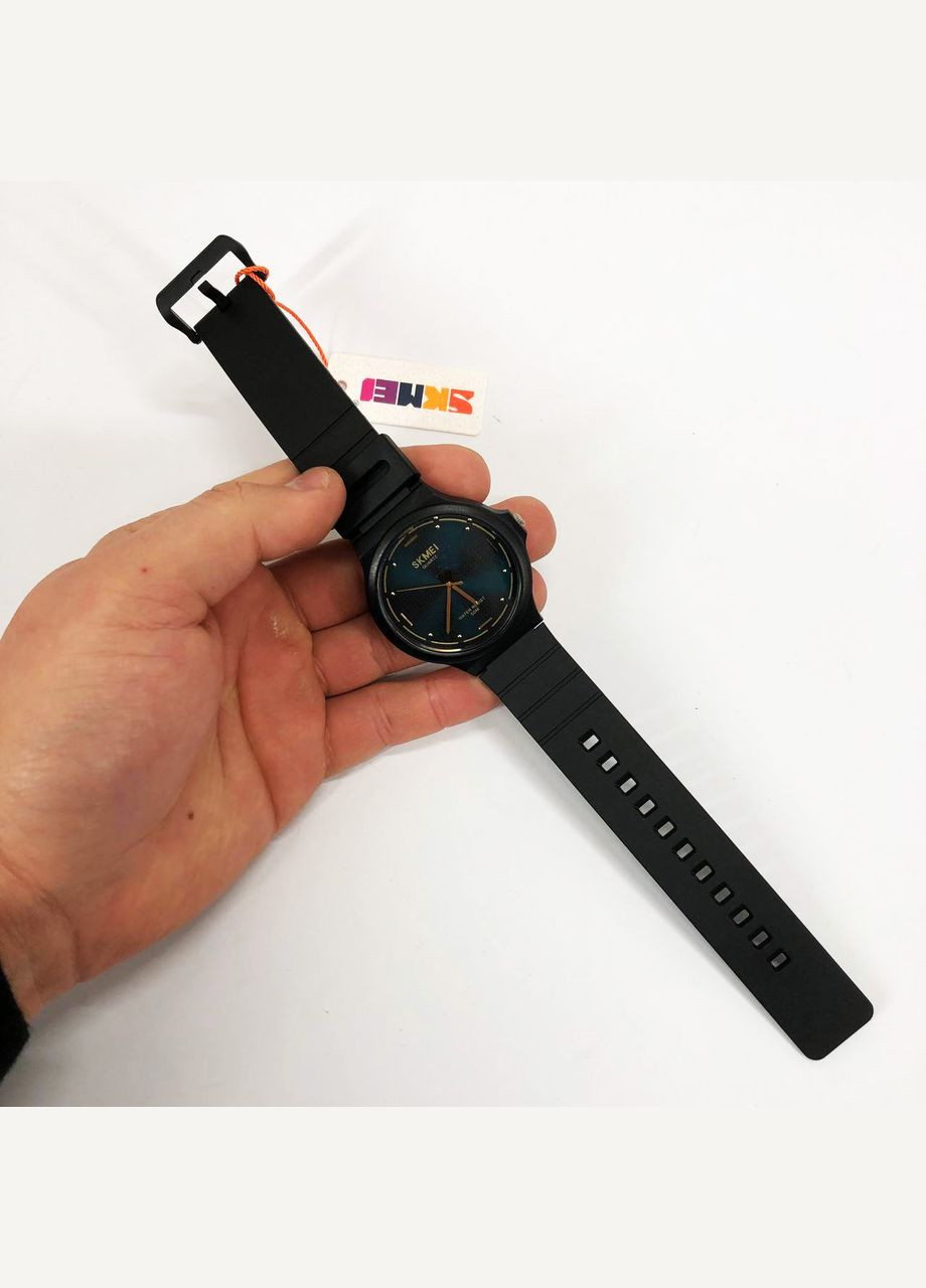 Часы наручные мужские 2108BKBU, часы кварцевые мужские, часы мужские классика Skmei (364665919)