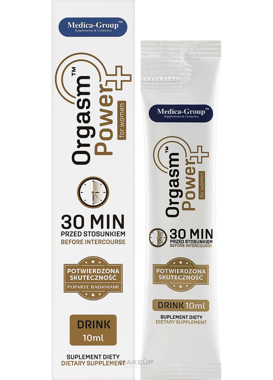 Біологічно активна добавка для підтримання лібідо жінок Orgasm Power for Women Drink 10ml (1145361-44909919) Medica-Group (368658992)